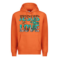 Carrot jesus is love Premium Hoodie - texasbilliewilder
