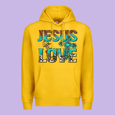 Premium Hoodie jesus is love