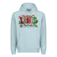 Blue Mist christmas lights are my favorite color Premium Hoodie - Zillion Design Studio