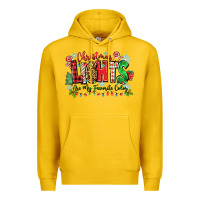 Lemon christmas lights are my favorite color Premium Hoodie - Zillion Design Studio