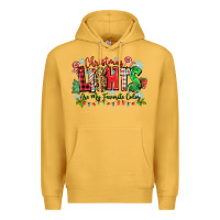 Mustard christmas lights are my favorite color Premium Hoodie - Zillion Design Studio