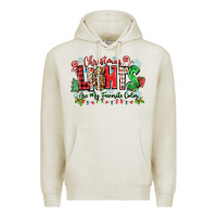 Oatmeal Heather christmas lights are my favorite color Premium Hoodie - Zillion Design Studio