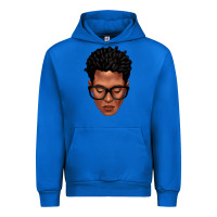 Cobalt black man portrait Urban Hoodie - texasbilliewilder