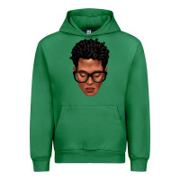 Emerald black man portrait Urban Hoodie - texasbilliewilder