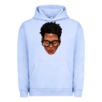 Pigment Grape Ice black man portrait Urban Hoodie - texasbilliewilder