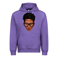 Tulip black man portrait Urban Hoodie - texasbilliewilder