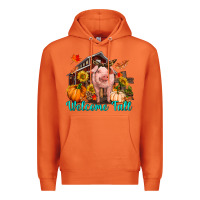 Carrot Welcome fall pig Premium Hoodie - RanaPortraitStore
