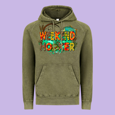 Weekend Hooker Vintage Hoodie Designed By Adodesignshop