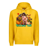 Lemon Welcome fall pig Premium Hoodie - RanaPortraitStore