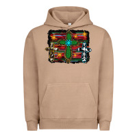 Pigment Burro Western Cross Urban Hoodie - RanaPortraitStore
