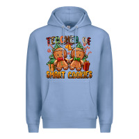 Colony Blue teacher of smart cookies Premium Hoodie - Zillion Design Studio
