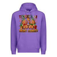 Purple teacher of smart cookies Premium Hoodie - Zillion Design Studio