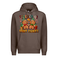 Coffee teacher of smart cookies Premium Hoodie - Zillion Design Studio