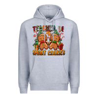 Heather Grey teacher of smart cookies Premium Hoodie - Zillion Design Studio