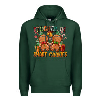 Sports Green teacher of smart cookies Premium Hoodie - Zillion Design Studio