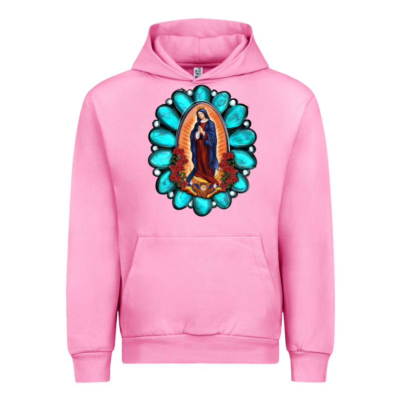Gemstone Lady Of Guadalupe Urban Hoodie by RanaPortraitStore | Teevron