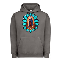 Pigment Tornado Gemstone Lady Of Guadalupe Urban Hoodie - RanaPortraitStore