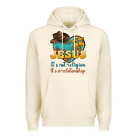 Tofu jesus it s not religion it s a relationship Premium Hoodie - texasbilliewilder