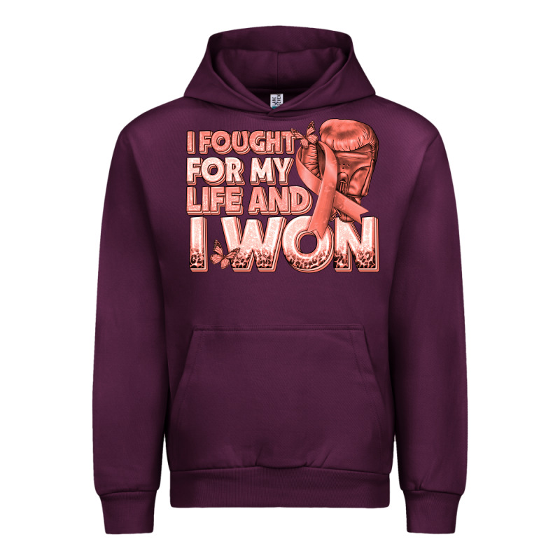I Fought For My Life And I Won Uterine Cancer Peac Urban Hoodie by texasbilliewilder | Teevron
