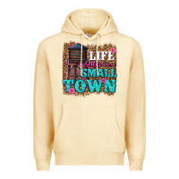 Pina Colada life is better in a small town Premium Hoodie - texasbilliewilder