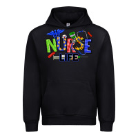 Black autism nurse life Urban Hoodie - texasbilliewilder