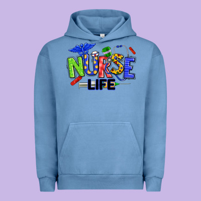 Autism Nurse Life Urban Hoodie Designed By Texasbilliewilder