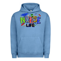 Pigment Pebble Blue autism nurse life Urban Hoodie - texasbilliewilder