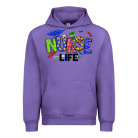Tulip autism nurse life Urban Hoodie - texasbilliewilder