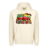 Sandshell merry christmas truck Premium Hoodie - Zillion Design Studio