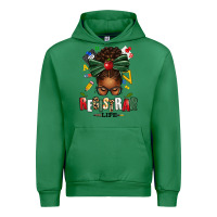 Emerald registrar life afro messy bun Urban Hoodie - texasbilliewilder