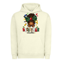 Pigment Pistachio registrar life afro messy bun Urban Hoodie - texasbilliewilder