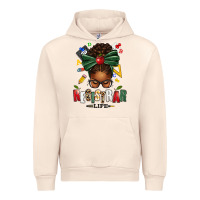 Sandshell registrar life afro messy bun Urban Hoodie - texasbilliewilder