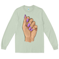 Matcha nail Long Sleeve Tee - BarkalooDesign