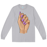 Moon Dust nail Long Sleeve Tee - BarkalooDesign