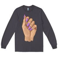 Smoke nail Long Sleeve Tee - BarkalooDesign