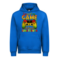 Cobalt I paused my game celebrate Juneteenth Urban Hoodie - texasbilliewilder