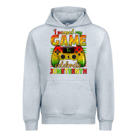 Heather Grey I paused my game celebrate Juneteenth Urban Hoodie - texasbilliewilder