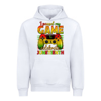 White I paused my game celebrate Juneteenth Urban Hoodie - texasbilliewilder