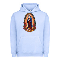 Pigment Grape Ice Our Lady Of Guadalupe Urban Hoodie - RanaPortraitStore