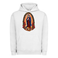 Pigment Lunar Rock Our Lady Of Guadalupe Urban Hoodie - RanaPortraitStore