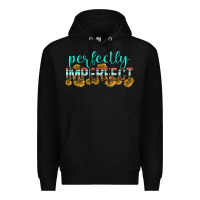 Black perfectly imperfect Premium Hoodie - texasbilliewilder