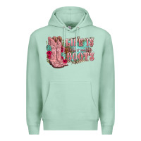 Seafoam life is better in the boots Premium Hoodie - texasbilliewilder