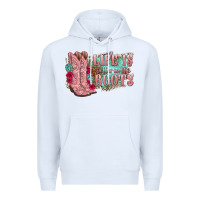 White life is better in the boots Premium Hoodie - texasbilliewilder