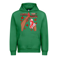Emerald Bright Red I Have Two Moods Afro Girl Sneakers Urban Hoodie - texasbilliewilder