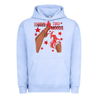 Pigment Grape Ice Bright Red I Have Two Moods Afro Girl Sneakers Urban Hoodie - texasbilliewilder