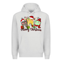 Merry Christmas Tooth Premium Hoodie | Teevron