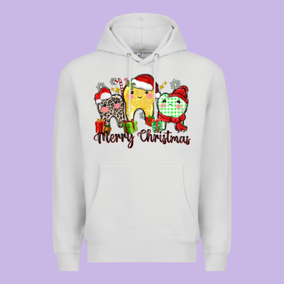 Merry Christmas Tooth Premium Hoodie Designed By Zillion Design Studio