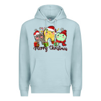 Blue Mist merry christmas tooth Premium Hoodie - Zillion Design Studio