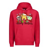 Cardinal merry christmas tooth Premium Hoodie - Zillion Design Studio