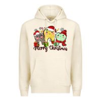 Tofu merry christmas tooth Premium Hoodie - Zillion Design Studio